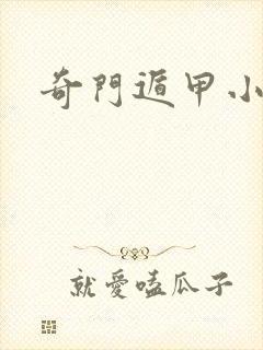 奇门遁甲小说封面