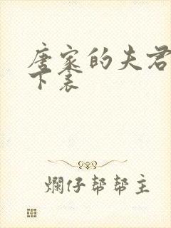 唐家的夫君们帘下衾