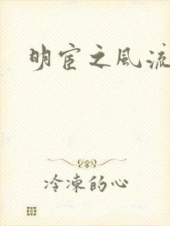 明宦之风流无边