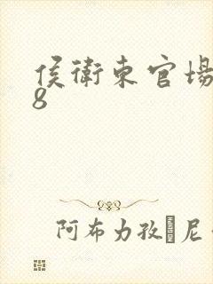 侯卫东官场笔记8
