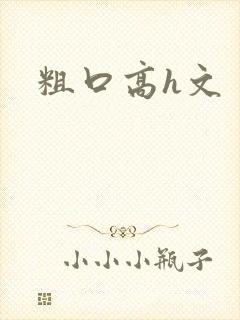 粗口高h文