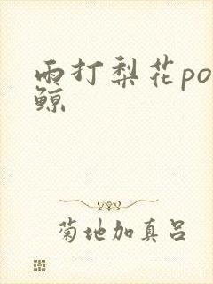 雨打梨花po问鲸