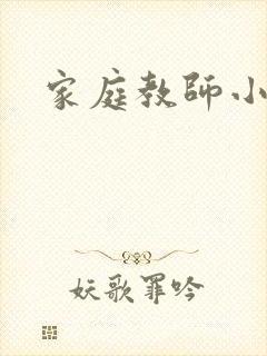 家庭教师小说