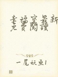 幸福宝最新章节免费阅读