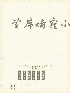 首席娇宠小情人