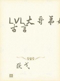 LVL大哥弟媳古言
