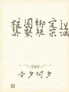 校园绑定jy收集系统宋涵封面