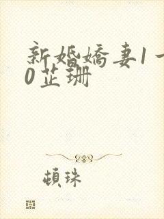 新婚娇妻1一40芷珊