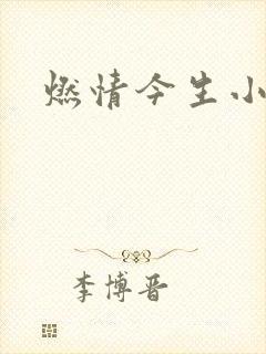 燃情今生小说