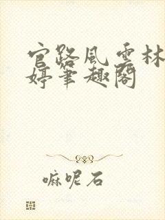 官路风云林海姜婷笔趣阁