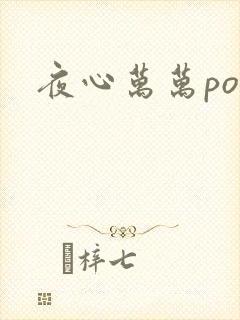 夜心万万po