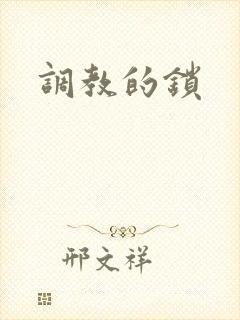 调教的锁封面