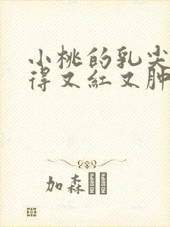 小桃的乳尖被吸得又红又肿