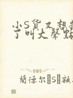小S货又想挨C了叫大声点小