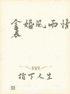 金婚风雨情演员表
