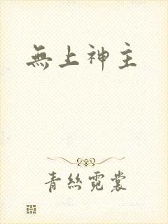 无上神主封面