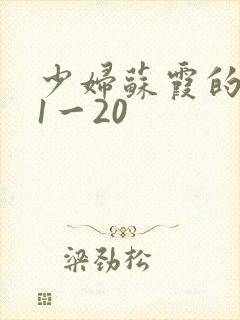 少妇苏霞的沉沦1一20