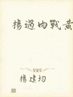杨过肉战黄蓉