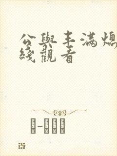 公与丰满熄4在线观看