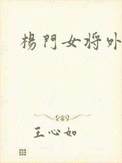 杨门女将外传