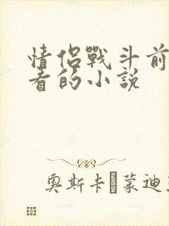 情侣战斗前适合看的小说封面