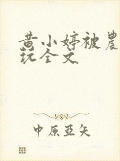 黄小婷被农民工玩全文