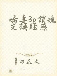 娇妻3p销魂的交换经历