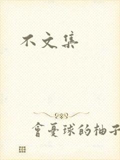 不文集