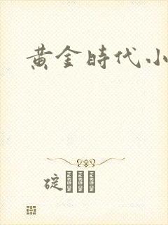 黄金时代小说