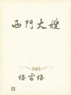 西门大嫂封面