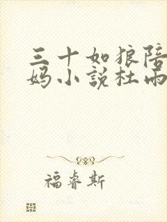 三十如狼陪读妈妈小说杜雨馨封面