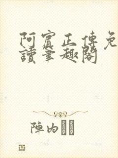 阿宾正传免费阅读笔趣阁