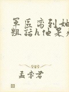 军区脔到她哭h粗话h他是疯批