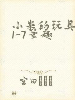 小米的玩具日记1-7笔趣