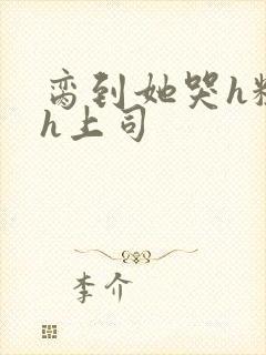 脔到她哭h粗话h上司封面