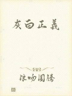 灰白正义