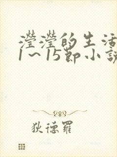 滢滢的生活日记1～15节小说