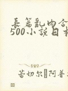 长篇乱肉合集乱500小说日本封面
