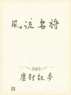 风流名将