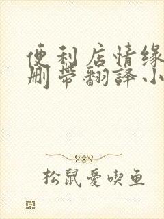 便利店情缘未增删带翻译小说封面