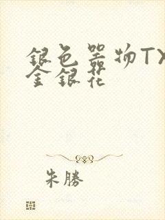 银色器物TXL金银花封面