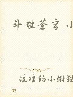 斗破苍穹 小说