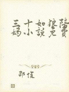 三十如狼陪读妈妈小说免费阅读封面