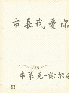 市长我爱你封面