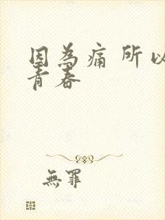 因为痛 所以叫青春