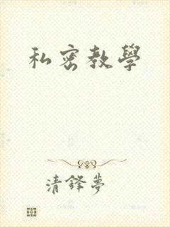私密教学封面