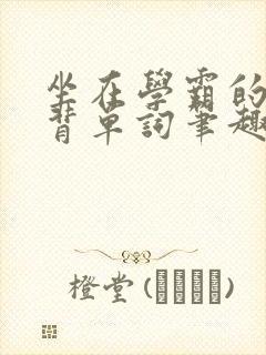 坐在学霸的鸡上背单词笔趣阁