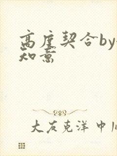 高度契合by洛知意