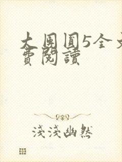 大团圆5全文免费阅读
