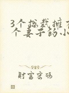 3个总裁拥有一个妻子的小说